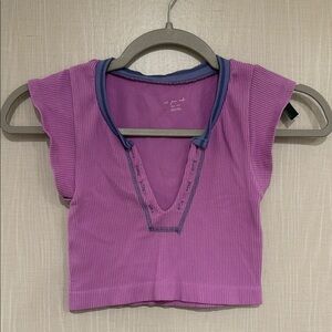 Urban Outfitters Purple Short Sleeve Tee